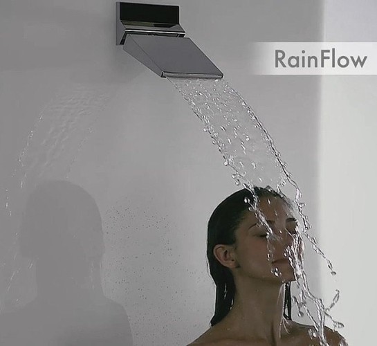 Купить купить верхний душ 150 с настенным креплением, raindance rainfall hansgrohe, 26442000 цвет: хром