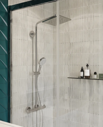 Купить купить душевая стойка, crometta е hansgrohe, 27271000 цвет: хром