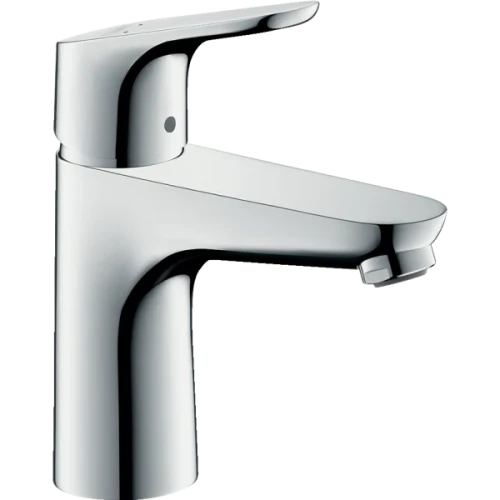 Купить купить смеситель для раковины lowflow без сливного гарнитура, focus hansgrohe, 31513000 цвет: хром