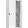 Купить купить настенный короб с дверью для облицовки плиткой, 30х15х10 см, xtrastoris rock hansgrohe, 56082700 цвет: белый