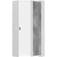 Настенный короб с дверью для облицовки плиткой, 30х15х10 см, XtraStoris Rock Hansgrohe, 56082700 цвет: белый