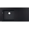 Купить купить раковина для кухни, врезная с правым крылом, s51 hansgrohe, 43330170 цвет: черный