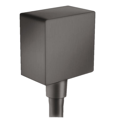 Купить купить шланговое подключение с клапаном обратного тока, fixfit hansgrohe, 26455340 цвет: серый