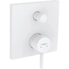 Смеситель для ванны скрытого монтажа, со встроенной защитной комбинацией EN1717, Finoris Hansgrohe, 76416700 цвет: белый