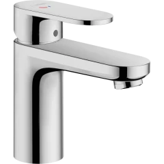 Смеситель для раковины CoolStart со сливным гарнитуром, Vernis Blend Hansgrohe, 71584000 цвет: хром