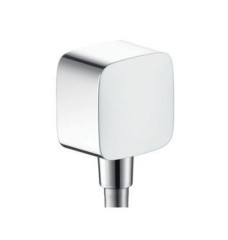 Шланговое подключение с клапаном обратного тока, FixFit Hansgrohe, 26457000 цвет: хром