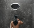 Купить купить верхний душ с настенным креплением скрытого монтажа, rainfinity hansgrohe, 26234700 цвет: белый