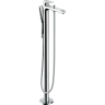 Купить купить смеситель для ванны напольного монтажа, metris hansgrohe, 31471000 цвет: хром