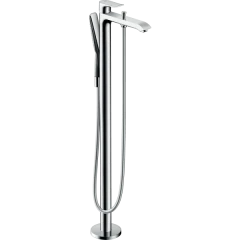 Смеситель для ванны напольного монтажа, Metris Hansgrohe, 31471000 цвет: хром