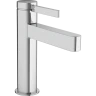 Купить купить смеситель для раковины со сливным гарнитуром, finoris hansgrohe, 76020000 цвет: хром