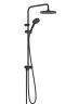 Купить купить душевая система reno с переключателем потоков, vernis blend hansgrohe, 26099670 цвет: черный