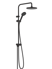 Душевая система Reno с переключателем потоков, Vernis Blend Hansgrohe, 26099670 цвет: черный