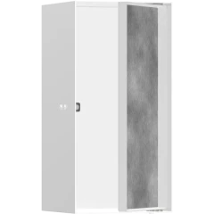 Настенный короб с дверью для облицовки плиткой, 30х15х14 см, XtraStoris Rock Hansgrohe, 56088700 цвет: белый