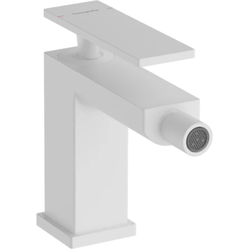 Купить купить смеситель для биде со сливным гарнитуром, tecturis e hansgrohe, 73200700 цвет: белый