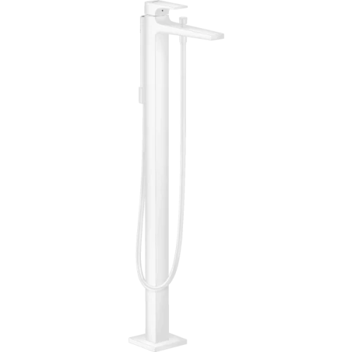 Купить купить смеситель для ванны напольного монтажа, metropol hansgrohe, 32532700 цвет: белый