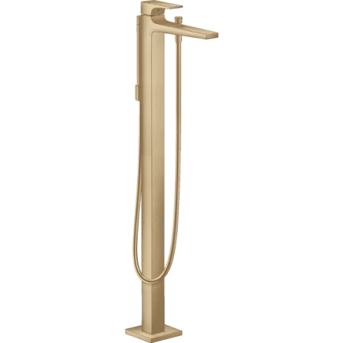 Купить купить смеситель для ванны напольного монтажа, metropol hansgrohe, 32532140 цвет: бронза