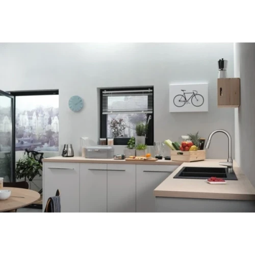 Купить купить смеситель для кухни, с вытяжным душем, focus m42 hansgrohe, 71800000 цвет: хром