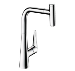 Смеситель для кухни, с вытяжным изливом, Talis Select M51 Hansgrohe, 72821000 цвет: хром