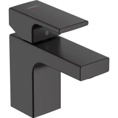 Смеситель для раковины CoolStart со сливным гарнитуром, Vernis Shape Hansgrohe, 71593670 цвет: черный