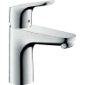 Купить купить смеситель для раковины lowflow со сливным гарнитуром, focus hansgrohe, 31603000 цвет: хром