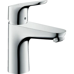 Смеситель для раковины LowFlow со сливным гарнитуром, Focus Hansgrohe, 31603000 цвет: хром