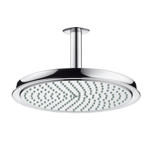 Купить купить верхний душ 270 с потолочным кронштейном, raindance classic hansgrohe, 27405000 цвет: хром