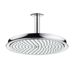 Верхний душ 270 с потолочным кронштейном, Raindance Classic Hansgrohe, 27405000 цвет: хром
