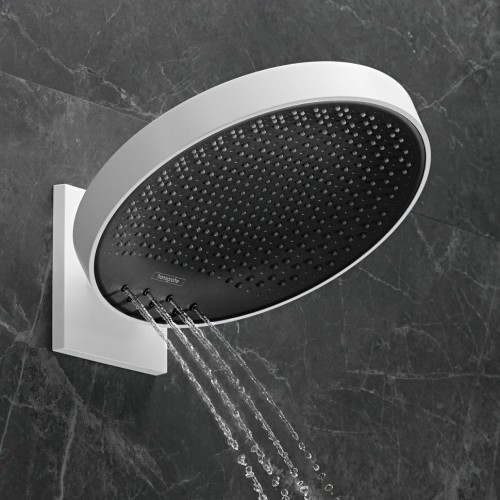 Купить купить верхний душ с настенным креплением скрытого монтажа, rainfinity hansgrohe, 26232000 цвет: хром