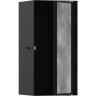Купить купить настенный короб с дверью для облицовки плиткой, 30х15х14 см, xtrastoris rock hansgrohe, 56088670 цвет: черный