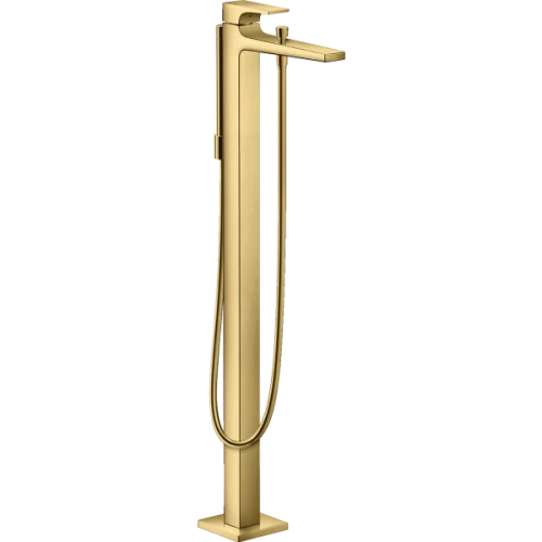 Купить купить смеситель для ванны напольного монтажа, metropol hansgrohe, 32532990 цвет: золото