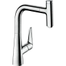 Купить купить смеситель для кухни, с вытяжным изливом, talis select m51 hansgrohe, 72822000 цвет: хром