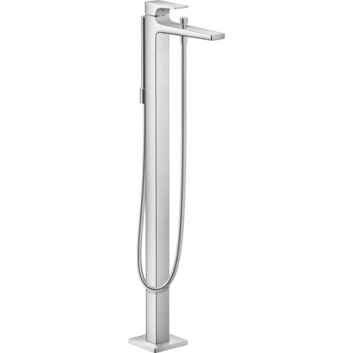 Купить купить смеситель для ванны напольного монтажа, metropol hansgrohe, 32532000 цвет: хром