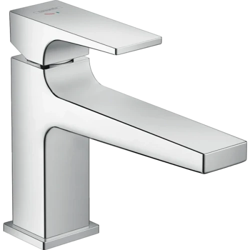 Купить купить смеситель для раковины coolstart со сливным клапаном push-open, metropol hansgrohe, 32503000 цвет: хром