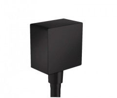 Шланговое подключение с клапаном обратного тока, FixFit Hansgrohe, 26455670 цвет: черный