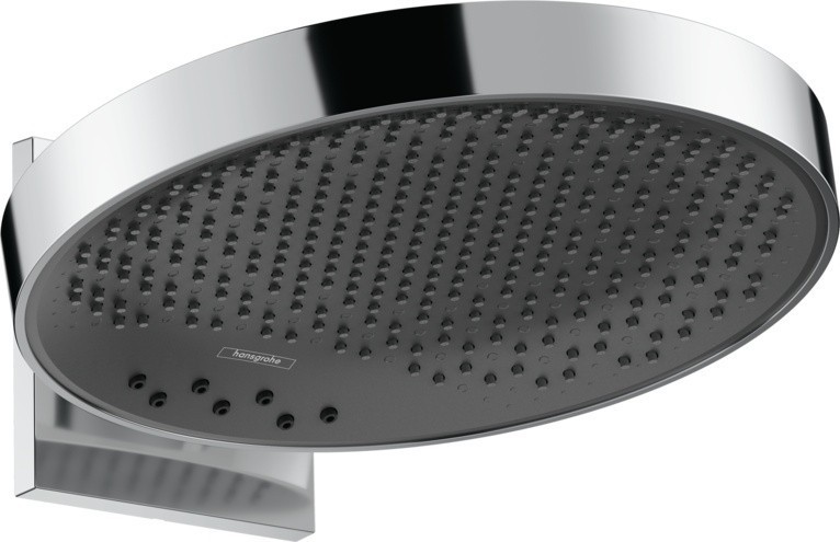 Купить купить верхний душ с настенным креплением скрытого монтажа, rainfinity hansgrohe, 26234000 цвет: хром