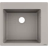 Купить купить раковина для кухни, врезная, s51 hansgrohe, 43312380 цвет: серый