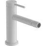 Купить купить смеситель для биде со сливным гарнитуром, tecturis s hansgrohe, 73201700 цвет: белый