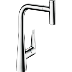 Смеситель для кухни, с вытяжным изливом, Talis Select M51 Hansgrohe, 73853000 цвет: хром