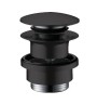 Купить купить выпуск для раковины и биде push-open, hansgrohe, 50100670 цвет: черный