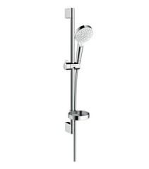 Душевой гарнитур Vario со штангой 65см и мыльницей, Crometta Hansgrohe, 26553400 цвет: хром