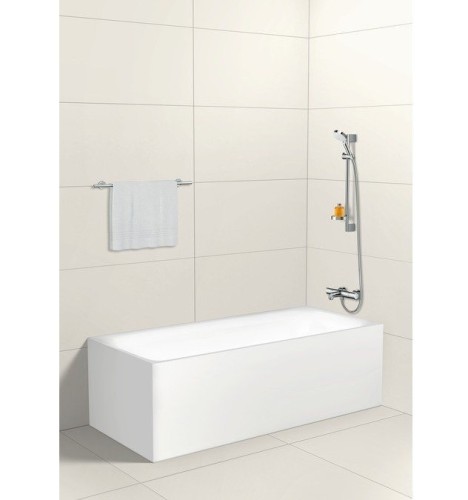 Купить купить душевой гарнитур vario со штангой 65см и мыльницей, crometta hansgrohe, 26553400 цвет: хром