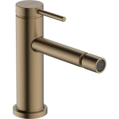 Смеситель для биде со сливным гарнитуром, Tecturis S Hansgrohe, 73201140 цвет: бронза