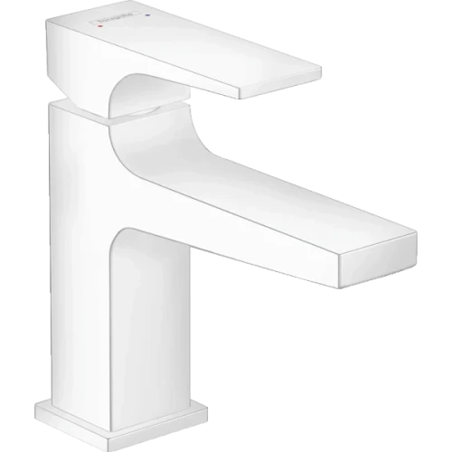 Купить купить смеситель для раковины, metropol hansgrohe, 32500700 цвет: белый