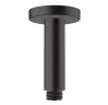 Купить купить душевой кронштейн потолочный 100 мм, vernis blend hansgrohe, 27804670 цвет: черный