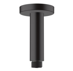 Душевой кронштейн потолочный 100 мм, Vernis Blend Hansgrohe, 27804670 цвет: черный