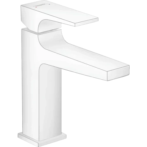 Купить купить смеситель для раковины, metropol hansgrohe, 32507700 цвет: белый