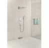 Купить купить верхний душ с настенным креплением скрытого монтажа, rainmaker select hansgrohe, 24001400 цвет: хром