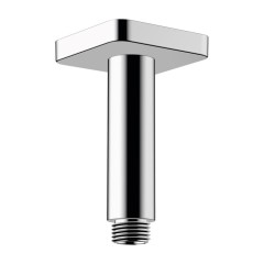 Душевой кронштейн потолочный 100 мм, Vernis Shape Hansgrohe, 26406000 цвет: хром