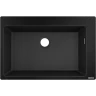 Купить купить раковина для кухни, врезная, s51 hansgrohe, 43313170 цвет: черный