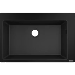 Раковина для кухни, врезная, S51 Hansgrohe, 43313170 цвет: черный